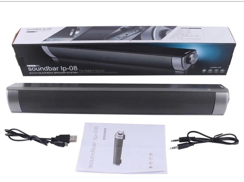 Звуковая панель Hyleton стерео Bluetooth Сабвуфер колонка с супер басами звуковая для