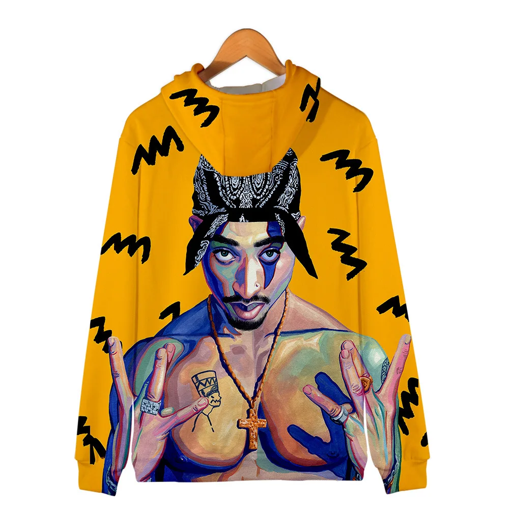 Tupac 2pac Толстовка для мужчин и женщин толстовка с капюшоном куртка пальто хип хоп одежда 2 pac все eyez на мне