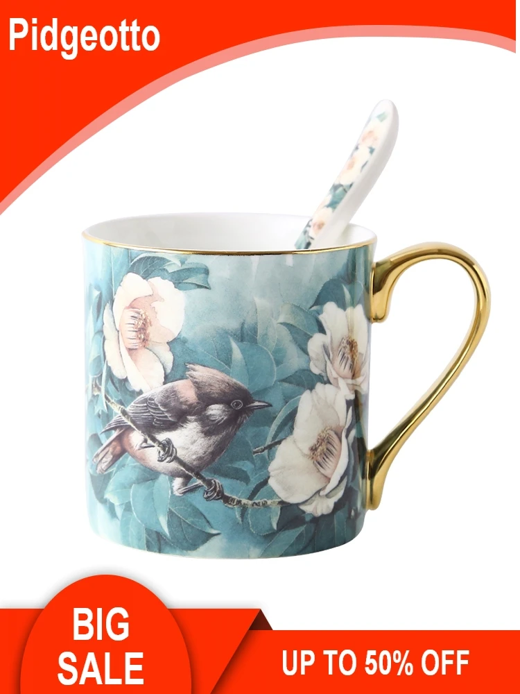 Европейская кофейная кружка Cuckoo Bone из Китая высококачественная керамическая