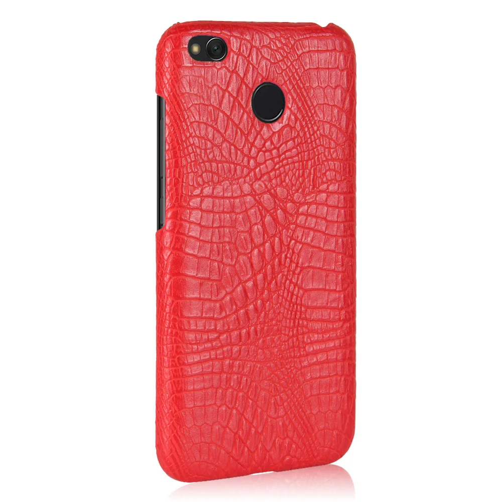 Case For Xiaomi Redmi 4X 4 X Dual MAT136 MAG138 Land Fitted Leather Mobile Phone Cover X4 MAE136 Alligator Coque |