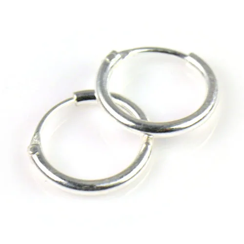 925 пробы серебряные серьги с имитацией перегородки Пирсинг для пупка спираль и