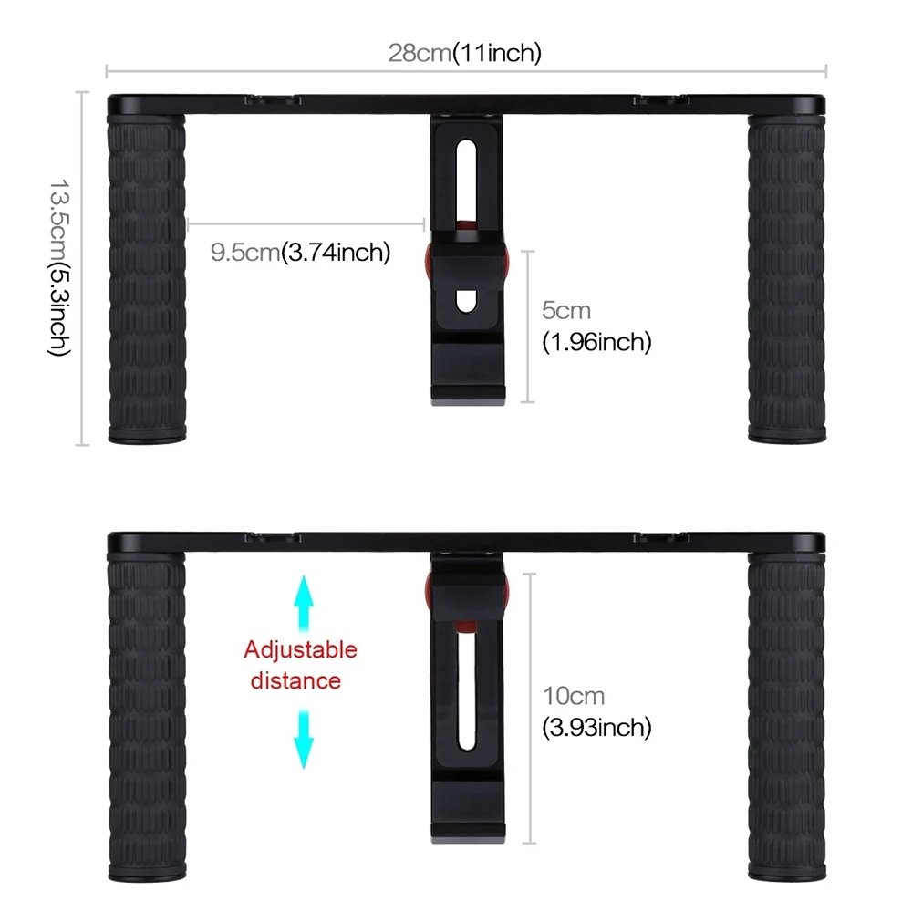 PULUZ 4 in 1 LED Ring Light Vlogging Live Streaming Video Recording Broadcast Selfie Fill Light Photography Ringlight Kit