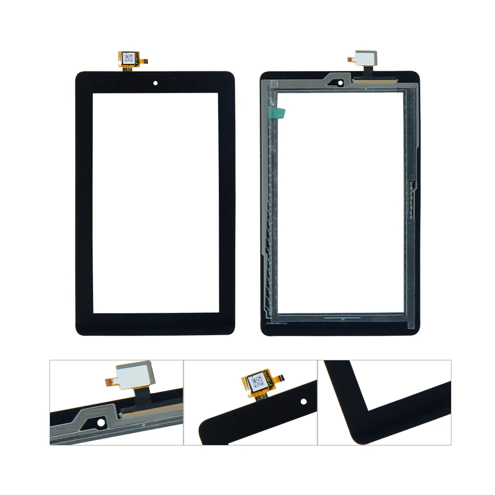 Для Amazon Kindle Fire 7 5TH 5 Tab Gen SV98LN сенсорный экран дигитайзер панель стеклянный датчик с