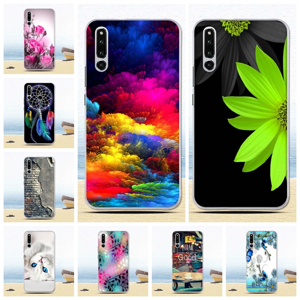 Чехол для Huawei Honor Magic 2 мягкий силиконовый чехол телефона с 3D рисунком задняя