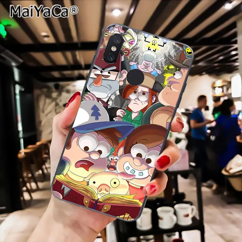 MaiYaCa Гравити Фолз поросенок силиконовый чехол для телефона для Xiaomi Redmi8 4X 6A S2 7A 5A Redmi 5 5Plus Note5 7 Note8pro