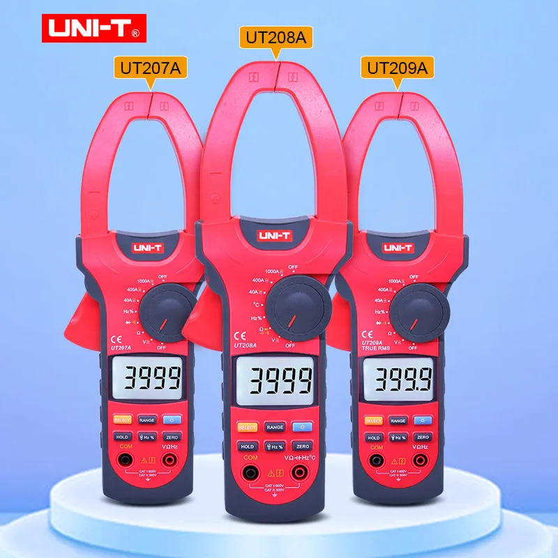 Цифровые измерительные клещи мультиметр с автоматическим выбором диапазона