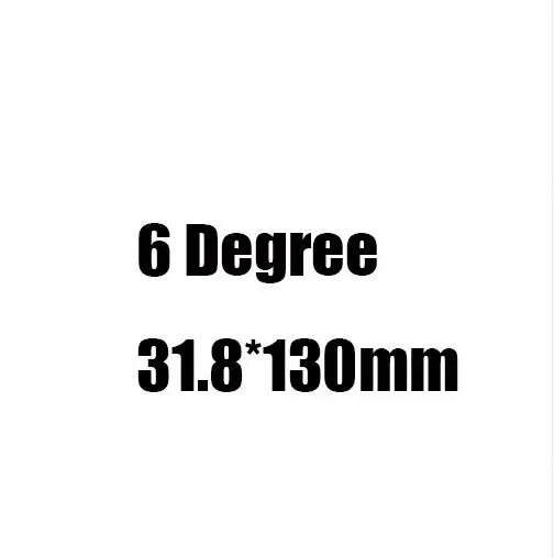 6 degree 130mm TOSEEK Сверхлегкий матовая UD полностью из углеродного волокна, руль mtb вынос руля для горного велосипеда части 6/17 угол 31,8x60/70/80/90/100/110/120/130 мм - Цвет: 6 degree 130mm