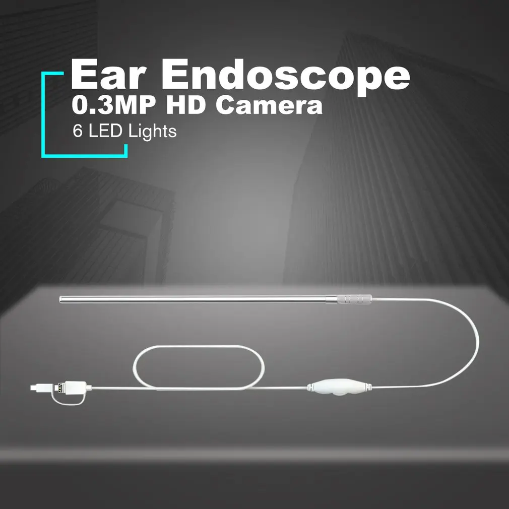 I96 130 визуальная очистка Змея эндоскоп ложка Wifi отоскоп Earpick с HD камерой USB Boroscope