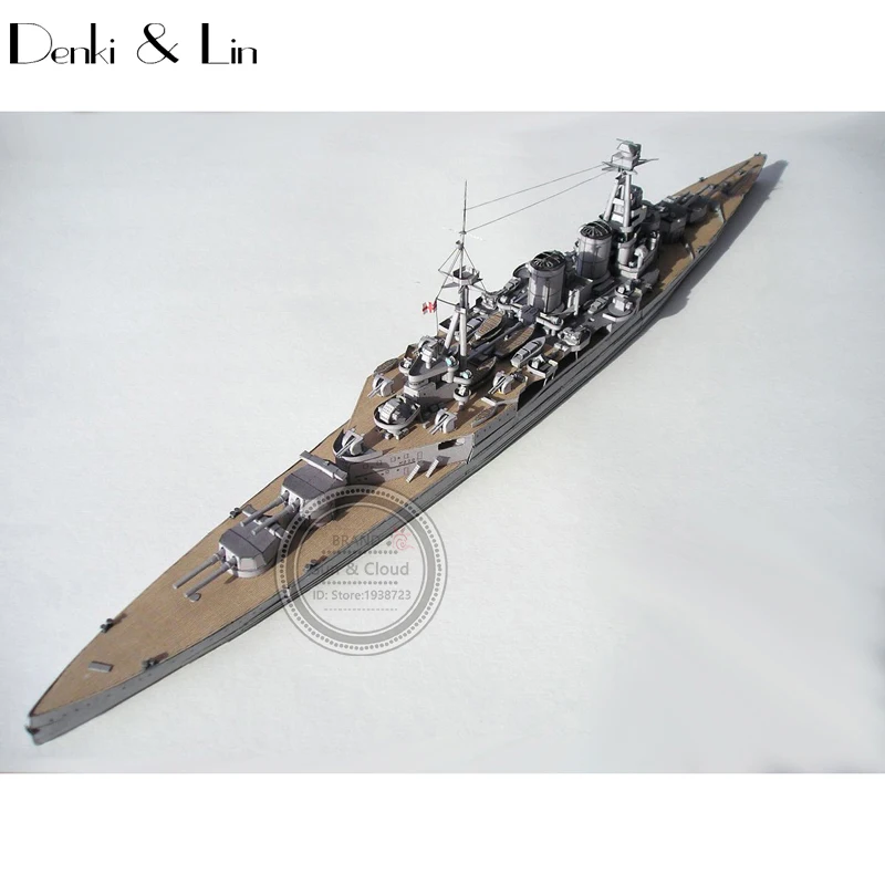 3D Пазл капот Великобритании масштаб 1:400|paper model|war 3d modelkids diy toys |