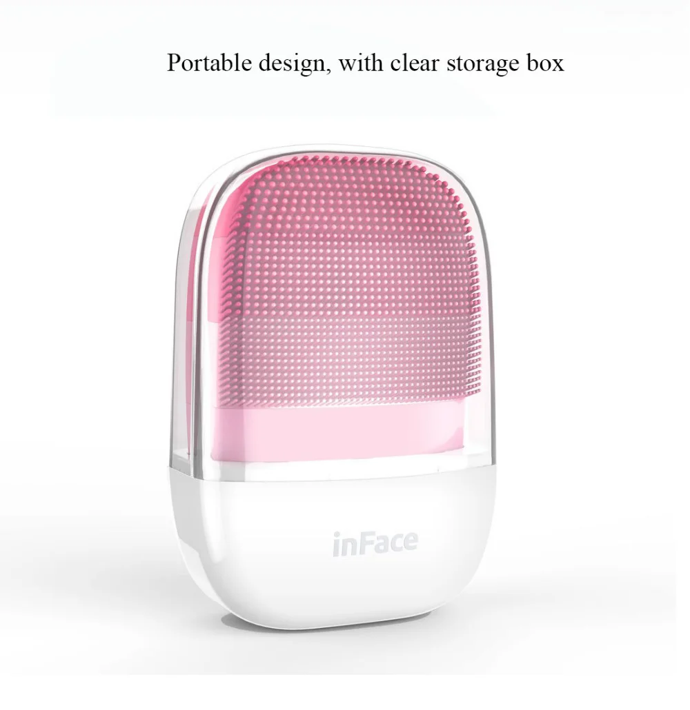 Xiaomi inFace Smart Sonic Clean электрическая глубокая дифференцированная Чистящая Щетка массажная перезаряжаемая мойка уход за лицом очиститель