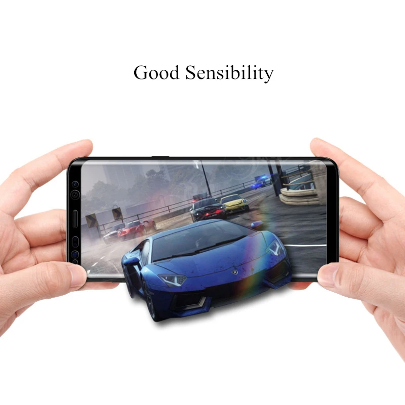 Полностью клеящееся гибкое закаленное стекло для защиты экрана Samsung Galaxy Note 10 Pro 9 8