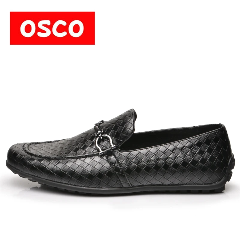 OSCO/брендовая модная повседневная обувь на плоской подошве со шнуровкой Мужская