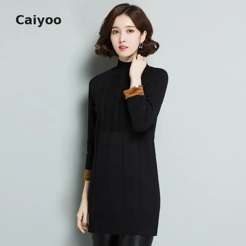 Blusas De Inverno Feminina Feminino Sweater Women 2018 Flat Knitted Turtleneck Full Pullovers None Standard Polyester | Женская одежда