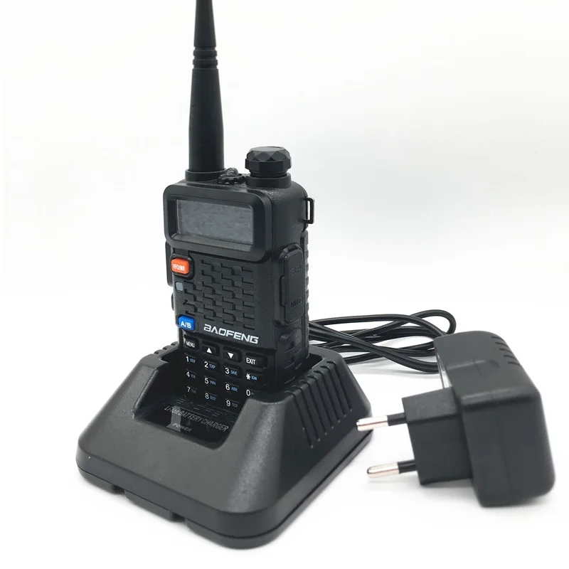 Портативная рация Baofeng мощная двухсторонняя радиостанция 5 Вт VHF UHF