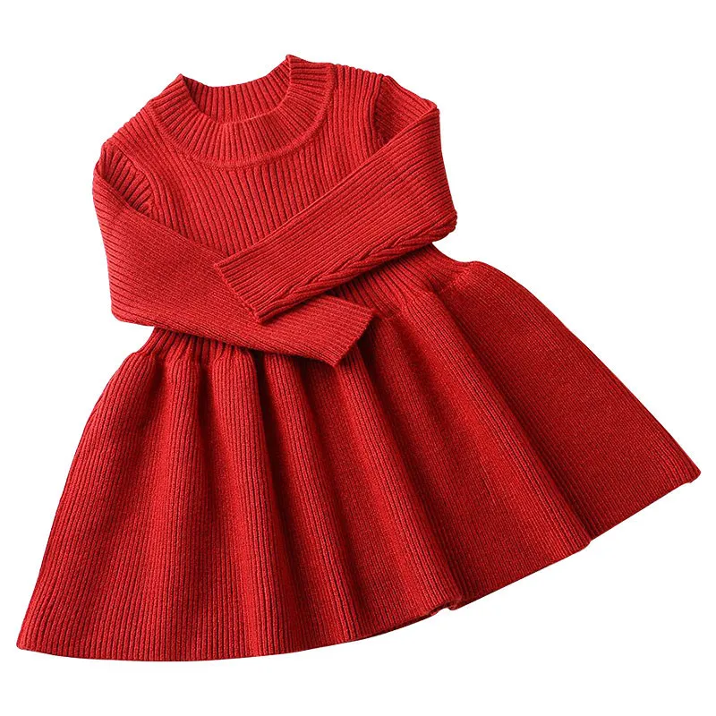 

Kids Dresses for Girls Long Sleeve Children Clothing Baby Tutu Girls Daughter Casual School Wear Princess Party Dress