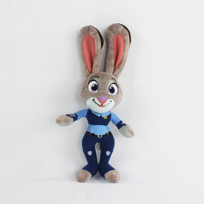 Зверополис плюшевые peluche пушистый Игрушечные лошадки 1 шт./компл. Джуди Hopps Nick Wilde