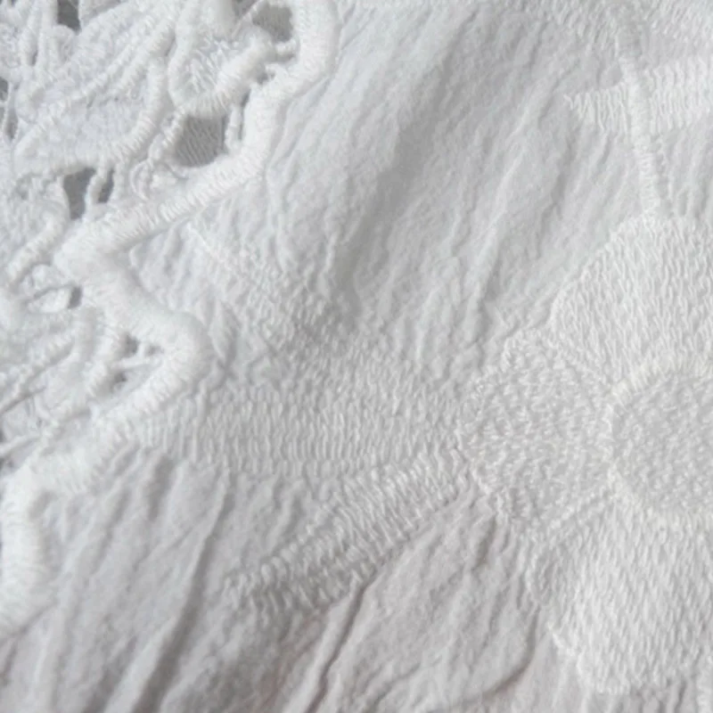 Женский Повседневный Кардиган с цветочной вышивкой Солнцезащитный платок для