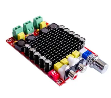 TDA7498 класса D высокой мощности Цифровой усилитель доска 2x100 Вт усилители аудио DC 12V