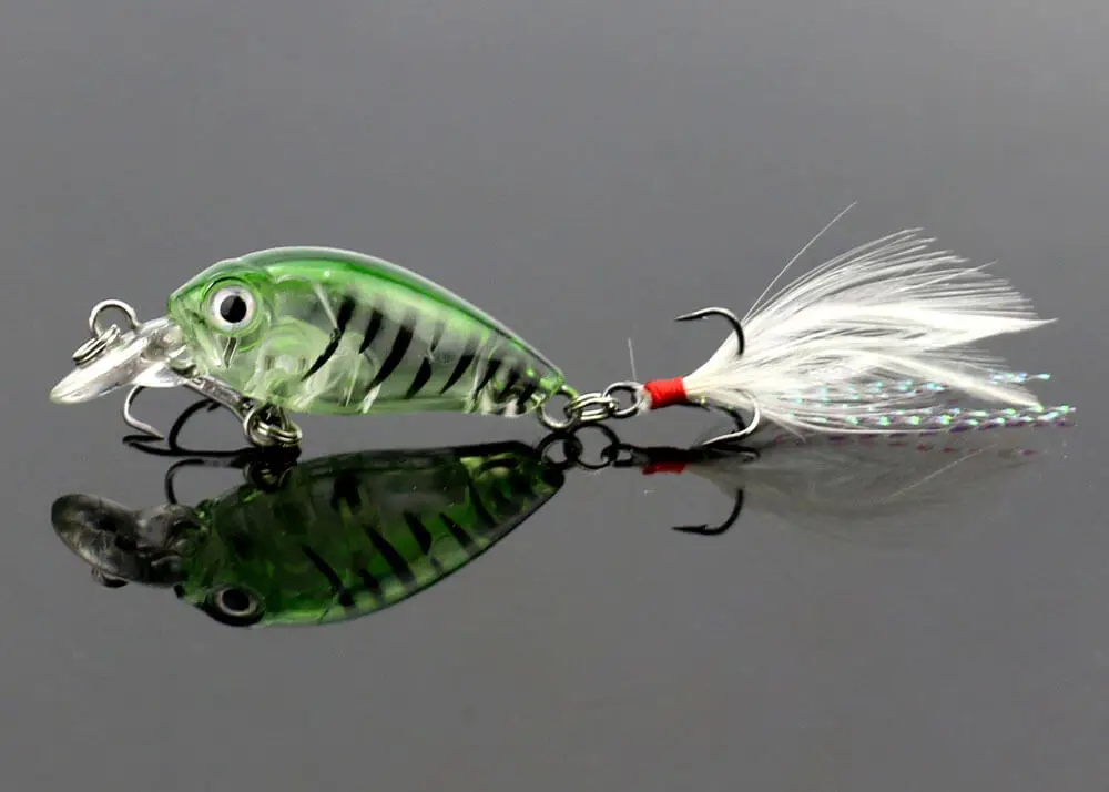 5 шт. 4 г/4 см пластиковая рыболовная приманка твердые приманки Crastal Rock Minnow верхняя