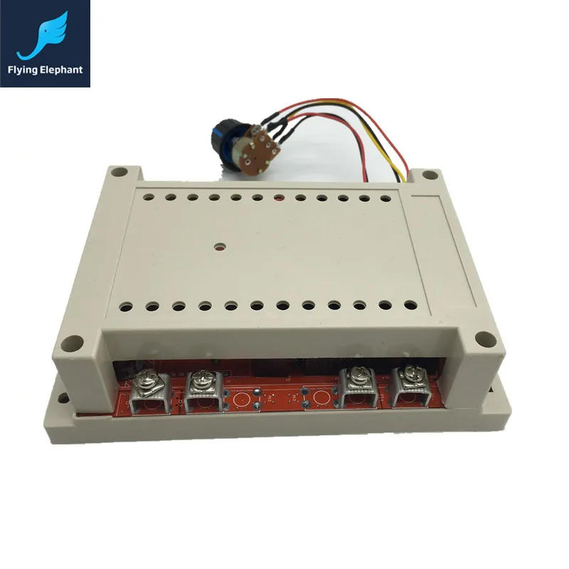 60A DC9-50V 3600 Вт ШИМ контроллер двигателя постоянного тока HOO регулятор скорости +