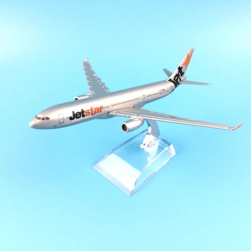 Бесплатная доставка 16 см A330 jetstar Airways сплав металла модель самолета Модель