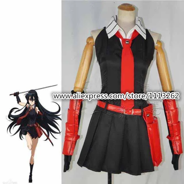 

Akame ga Kill Akame Cosplay Costume Custom Made Any Size free shipping