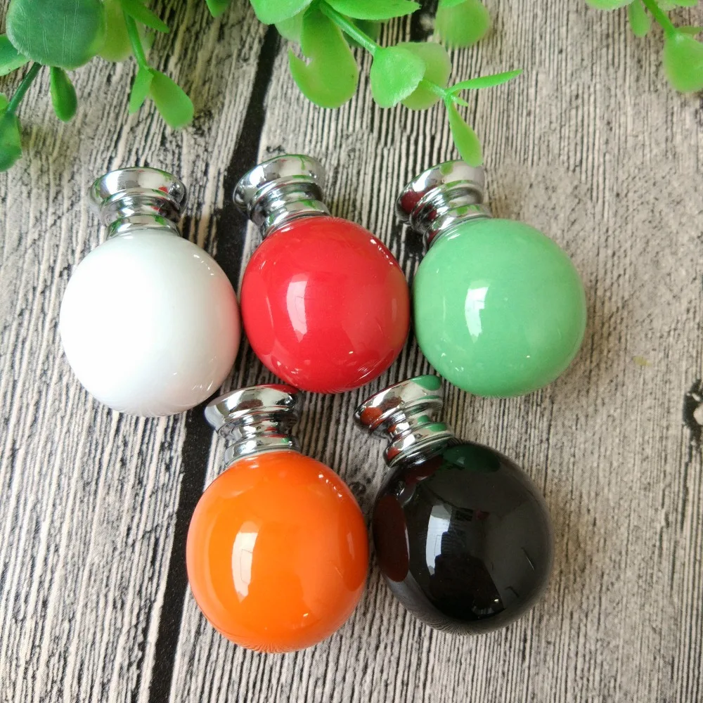 4 шт. Винтаж Керамика ручки двери неофициальных советников президента шкафа