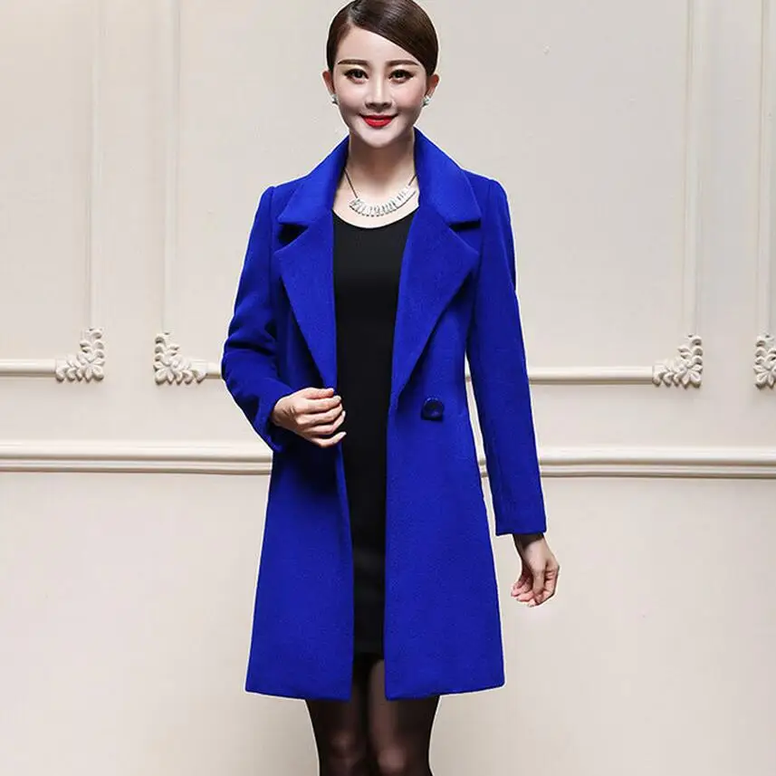 Бренд Дизайн 2015 модные женские туфли воротником шерстяное одежда пальто тонкий