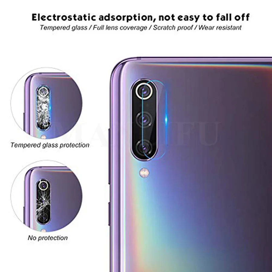 Защитное стекло с защитой от царапин 11D 2 в 1 для Xiaomi Mi 9T Pro защитная пленка экрана