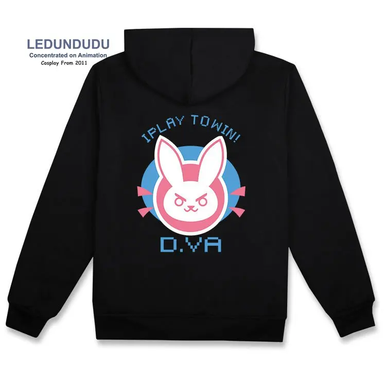 Дешевые игры D. Толстовка VA толстовки DVA Косплей забавное пальто на молнии повседневные костюмы с капюшоном для осени и зимы Прямая поставка