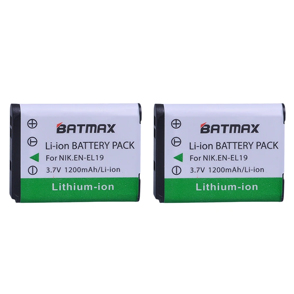 Аккумуляторная батарея для Nikon Coolpix S3100 S3200 S3300 S4100 S4200 S4300 S4400 S6500 3 шт. | Электроника