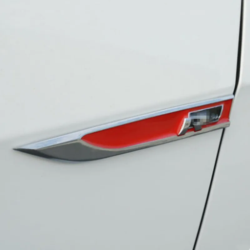 Изменение Крыло Fender эмблема значок стикер отделкой стайлинга автомобилей для VW NEW SANTANA LAVIDA Бора SAGITAR LAMANDO TIGUAN L