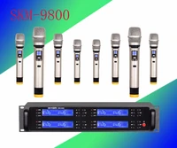 pro microphone uhf 8 microphone wireless microphone karaoke microfoon draadloos wireless microphone system