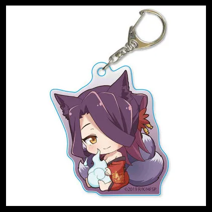 Брелок Sewayaki kitsune no senko san fox miss двусторонний брелок для косплея мультяшный кулон