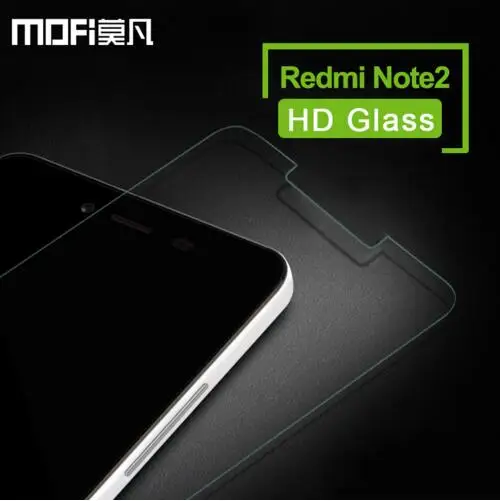 Для Xiaomi Redmi Note 2 стекло защитная пленка закаленное MOFI оригинальный 9 H твердость Note2