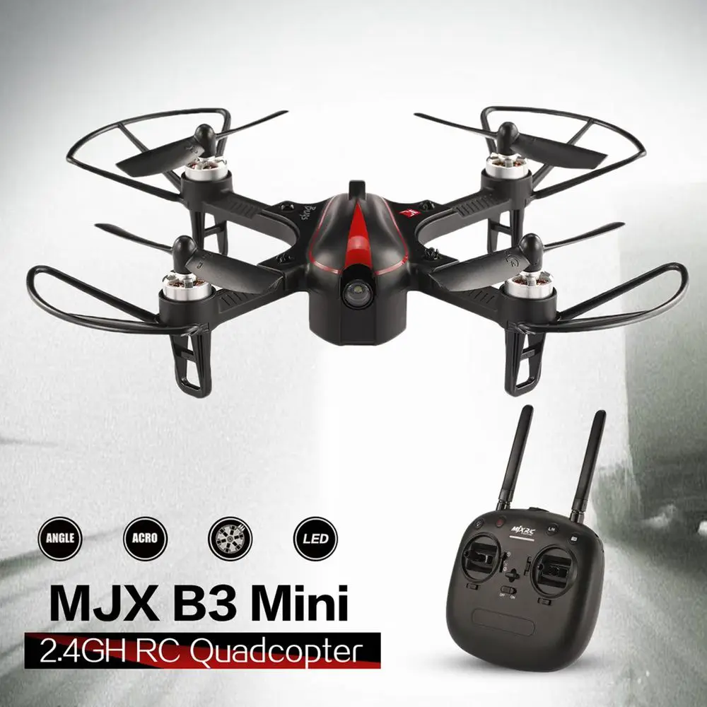 MJX B3 Bugs 3 Мини RC Дрон Квадрокоптер бесщеточный мотор 2,4 г 4CH угол/Acro Режим высокоскоростной Дрон 3d-флип функция игрушки
