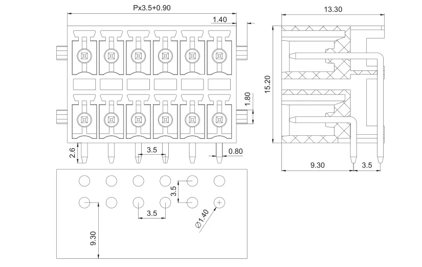 KF2EDGKRG 3,5 2 P~ 12P PCB вставные TEMINAL блоки 3,5 мм 4PIN~ 24PIN MCDN 1,5/2-G1-3, 5 RNP26THR 1953402 PHOENIX контакт DEGSON