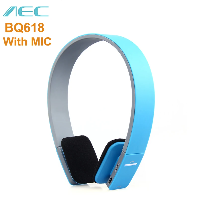 Беспроводные наушники AEC BQ618 Смарт Bluetooth V4.0 EDR гарнитура с микрофоном поддержка 3 5
