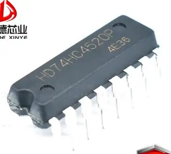HD74HC4520P Counter ICs Hi-Speed CMOS Logic Dual Bin Up-Counter DIP-16 NEW | Электроника