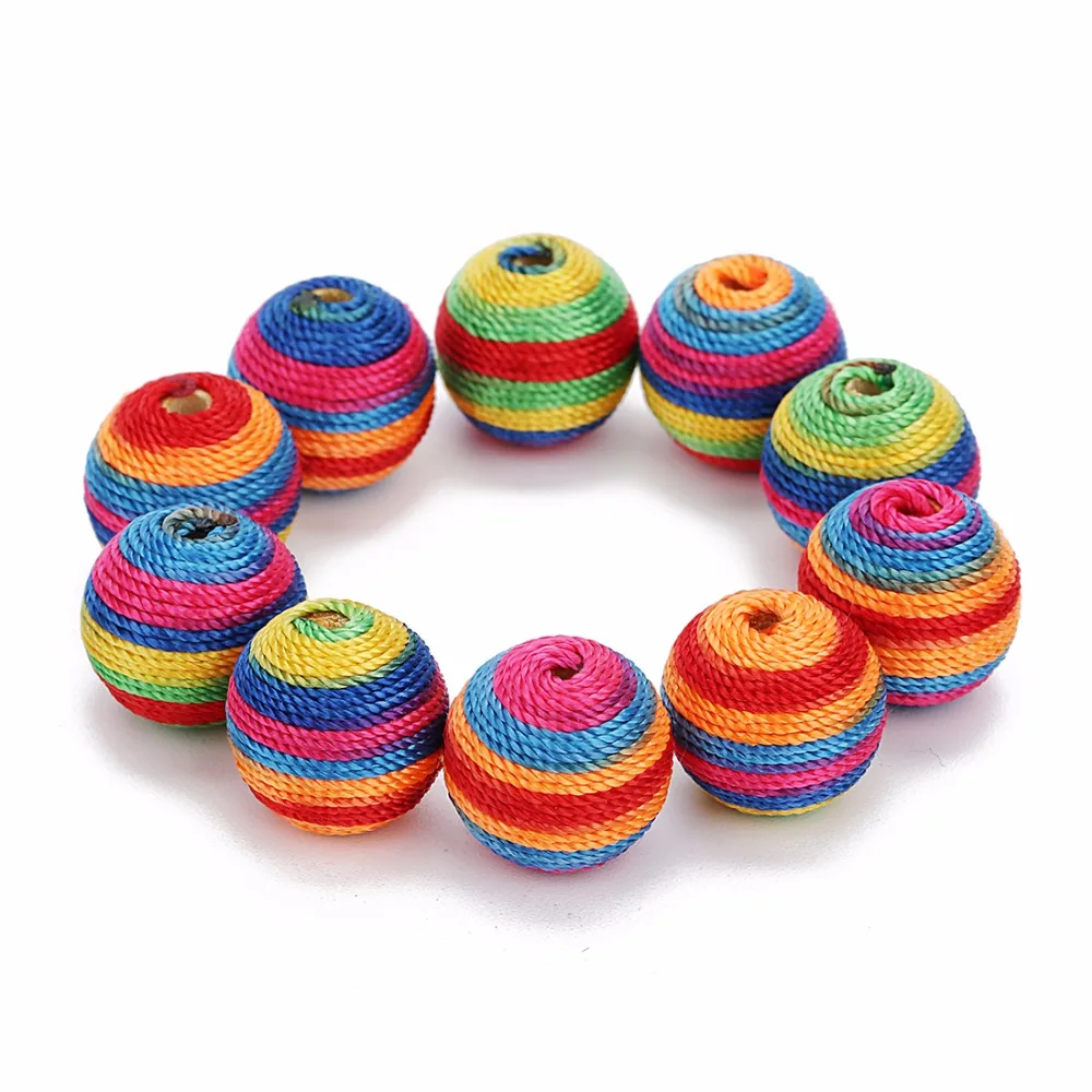 

Новый рандомный деревянный шар для детей, 19 мм