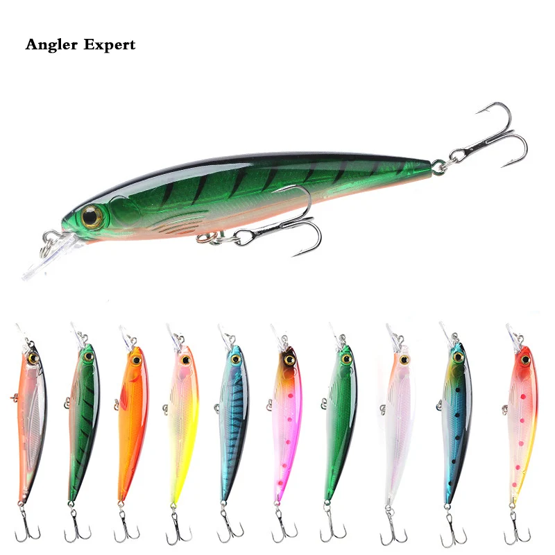 10 шт./лот Приманка Minnow 13 5 г 11 см глубина эксплуатации воды 0 3 м искусственная