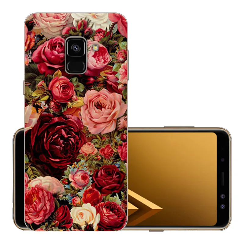CROWNPRO чехол для samsung A8 чехол мягкий силиконовый TPU 6," для Fundas samsung Galaxy A8 Plus чехол для телефона чехол - Цвет: DHW