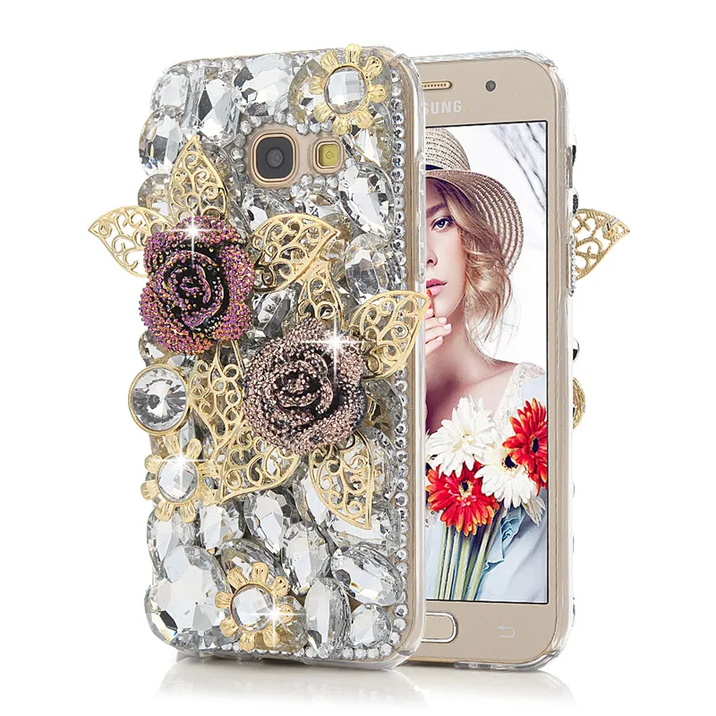 Чехол со стразами для iPhone 13 Pro Max 12 mini 11 XR XS X SE Samsung Galaxy S21 S20 Plus Ultra FE Note 20 10 | Мобильные
