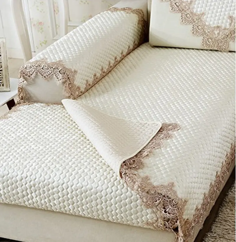 Диван подушка в Европейском стиле элегантный кружевной чехол для дивана