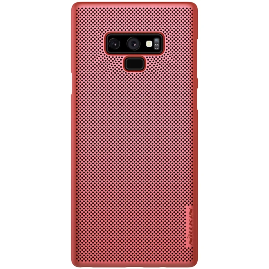Для samsung Galaxy Note 9 чехол Nillkin легкий выделение тепла рассеивания воздуха чувствовать себя тонкий чехол для телефона для samsung Galaxy Note 9 - Цвет: Red