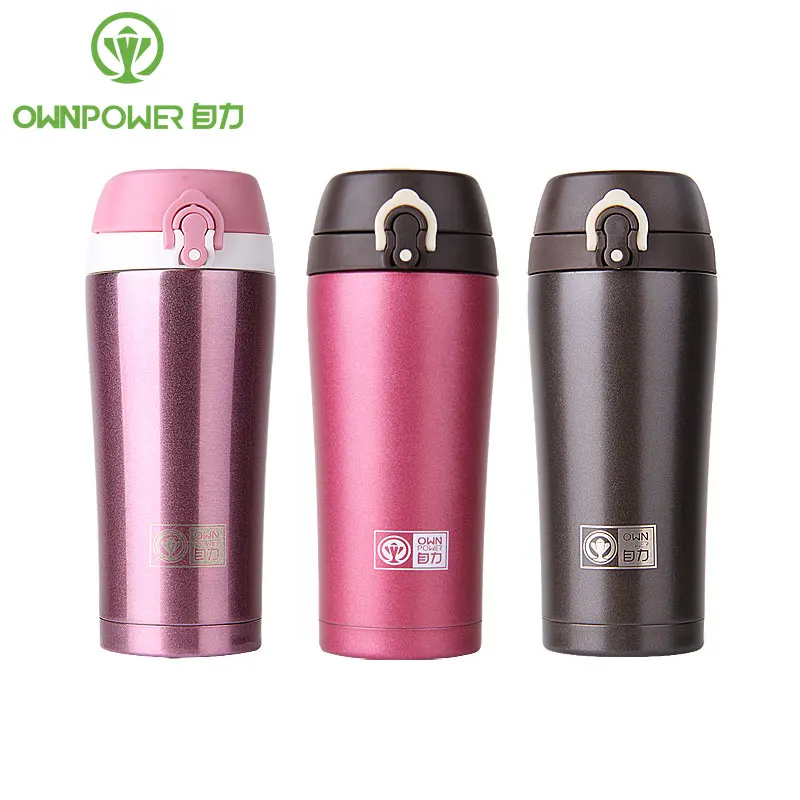 OWNPOWER Vacuum Flasks Thermal Tumbler Thermoses Cup My Stainless Steel Water Bottle Drinking Bottles Thermocup Mug | Дом и сад