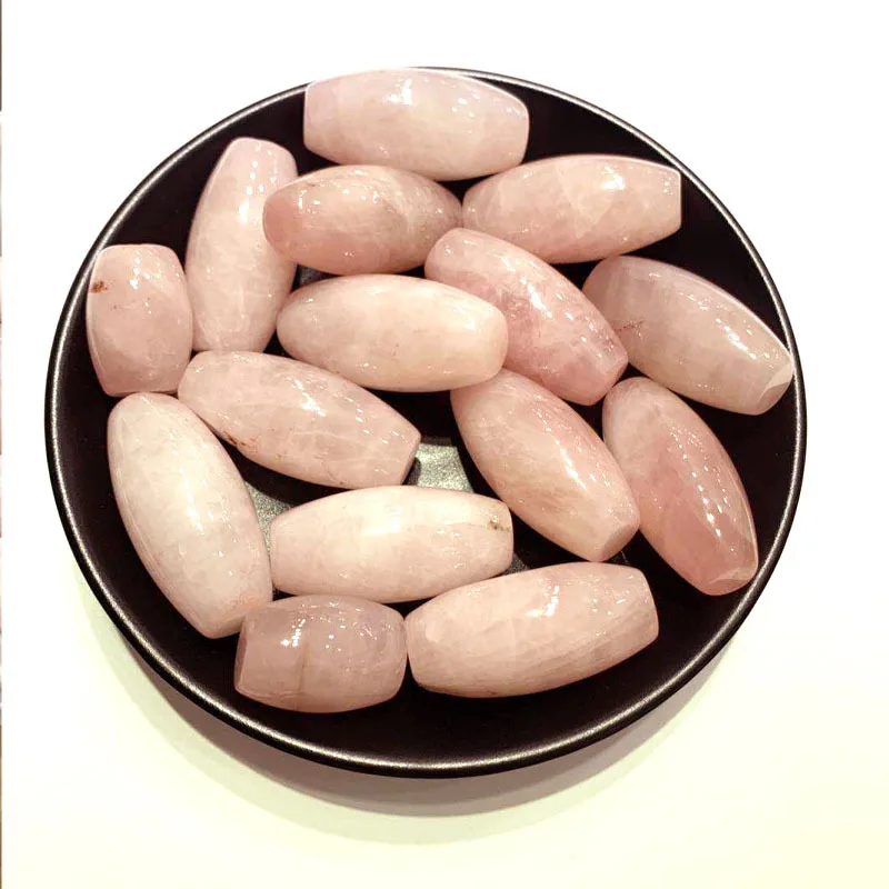 Оптовая продажа 100 г Натуральный Необработанный розовый кварц кристалл