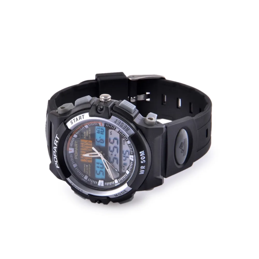ALIKE A95 Sports 50m Water Resistant Quartz Digital Wrist Watch relogio masculino esqueleto automatico skeleton watch|watch flash|watch michaelwatch