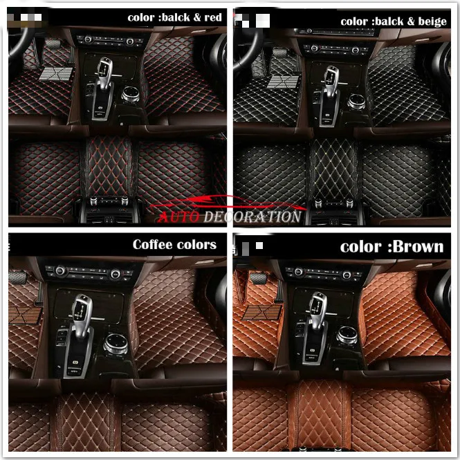 Для Mercedes Benz B Class W246 2013 2014 2015 интерьерные черные кожаные коврики и ковры|carpeting