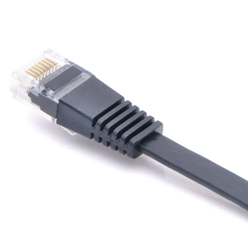 Плоский Ethernet Кабель CAT5e по лучшей цене кабель RJ45 Lan сетевой патч корд для